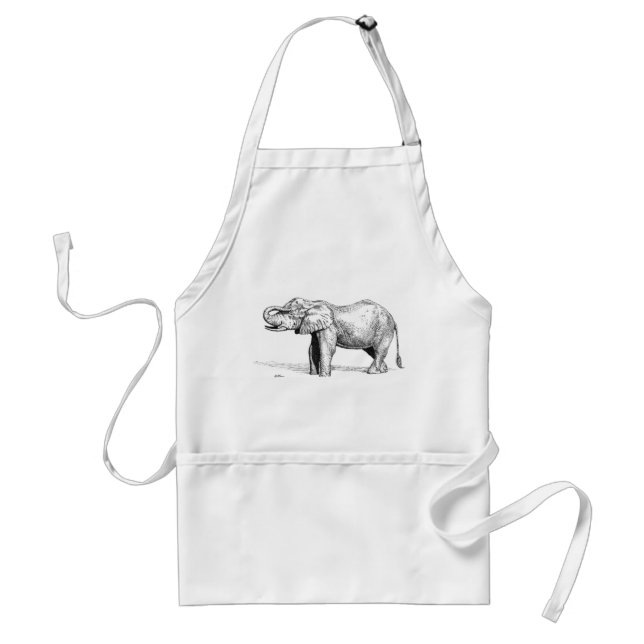 Elefant Schürze (Vorne)