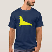 Elefant-Siegel-Shirt-Gelb