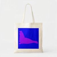 Elefant-Siegel-Taschen-Tasche lila