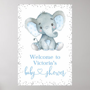 Elefant Silbergl Poster