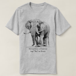 Elefant Stier, der einem Stroll | afrikanische T-Shirt