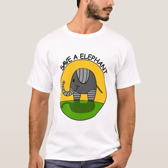 Elefant T-Shirt (Vorderseite)
