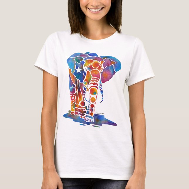 Elefant T-Shirt (Vorderseite)