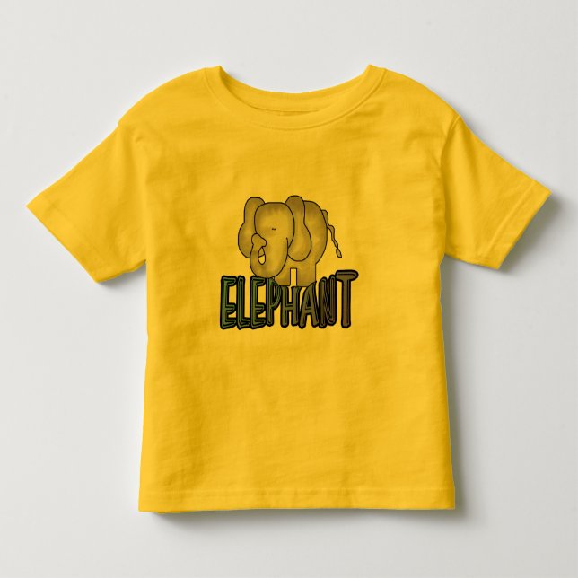 Elefant-T-Shirts und Geschenke Kleinkind T-shirt (Vorderseite)
