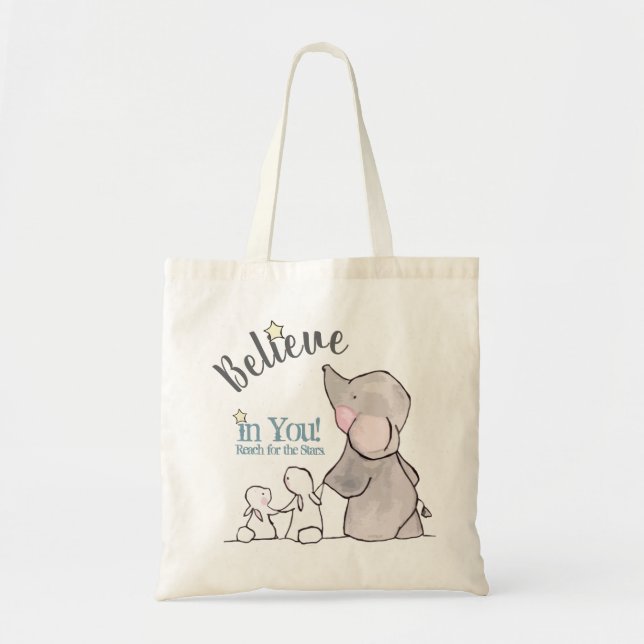 Elefant-Taschen-Tasche Tragetasche (Vorne)