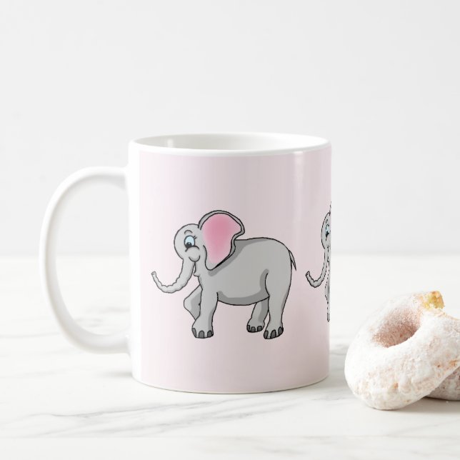 Elefant Tasse (Mit Donut)