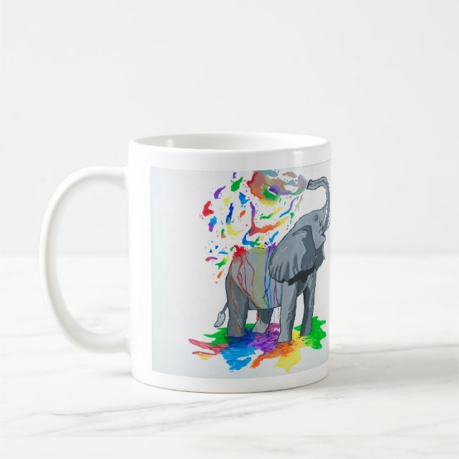 Elefant-Tasse Kaffeetasse (Links)