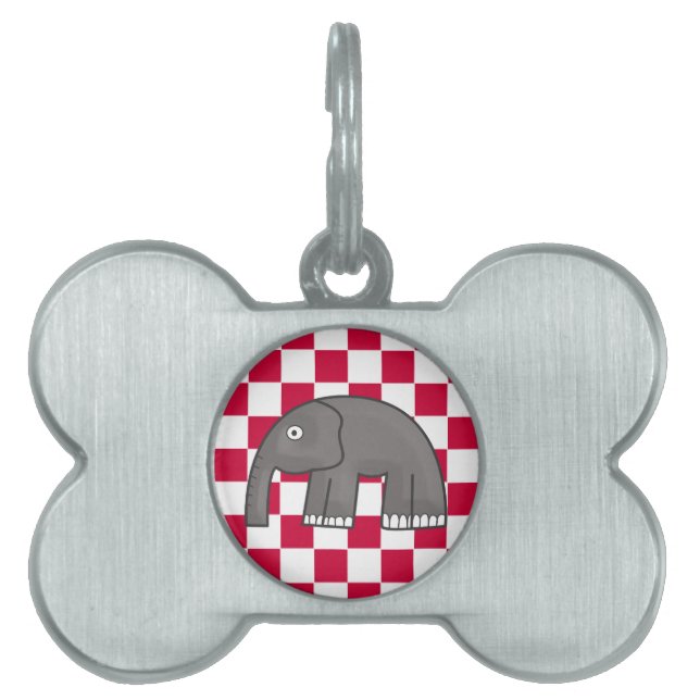 Elefant Tiermarke (Vorderseite)