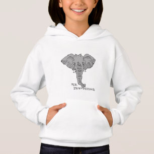 Elefant Trompete T-Shirt Hoodie