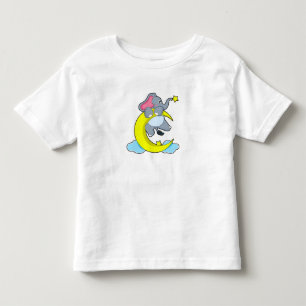 Elefant über Wolken Kleinkind T-shirt