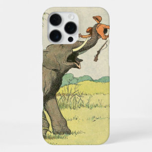 Elefant und Wilderer im Dschungel iPhone Hülle