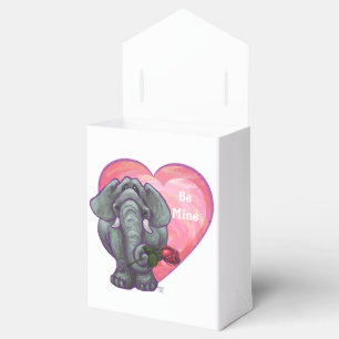 Elefant-Valentinstag Geschenkschachtel