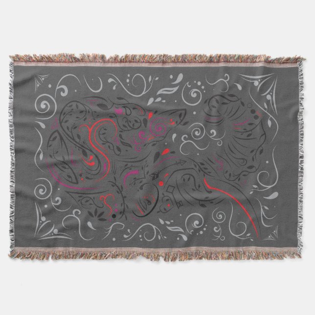 Elefant verziert decke (Vorderseite)