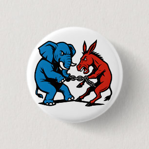Elefant vs Esel Grafik Button
