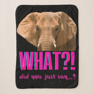 Elefant, was hast du gerade gesagt? sherpadecke