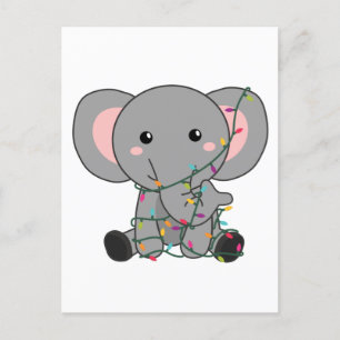 Elefant Weihnachten Schnee Winter Tiere Elefanten