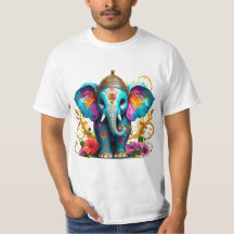 ELEFANTE DE LA INDIA POP ART