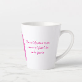 elefante rosa milchtasse