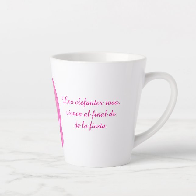 elefante rosa  milchtasse (Rechts)