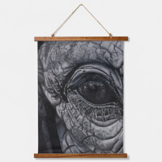 Elefante Tapisserien an der Wand Wandteppich Mit Holzrahmen