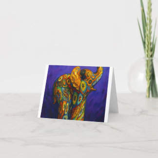 Elefanten Dankeskarte