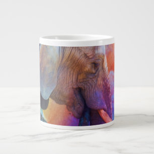 ELEFANTEN ERINNERN SICH AN AFRIKANISCHE GEWÄSSER Jumbo-Tasse