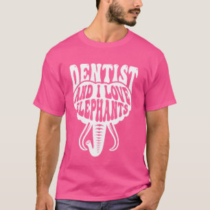 Elefanten gerettet Elefant Niedlicher Elefantenlie T-Shirt