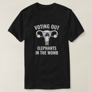 Elefanten im Womb Pro Choice-Shirt abstimmen T-Shirt