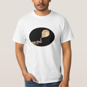 Elefanten machen Vollmond T-Shirt