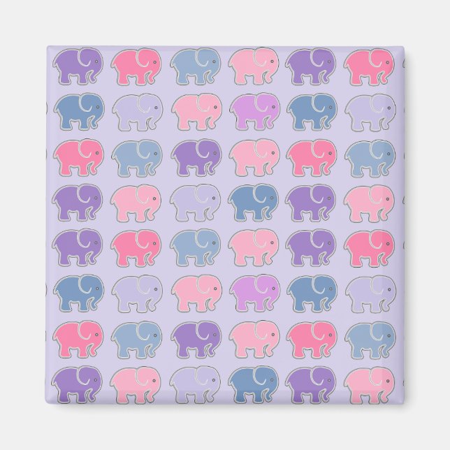 Elefanten Magnet (Vorne)