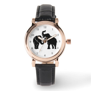 Elefanten Paar Uhren Familien Geschenk