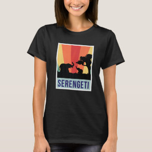 Elefanten Safari Nationalpark Serengeti Souvenir  T-Shirt