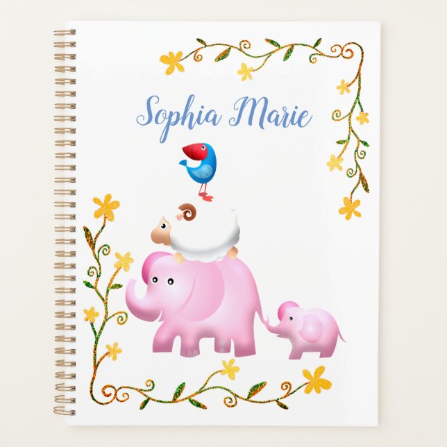 Elefanten, Schaf- und Vogeltierturm Planer (Vorderseite)