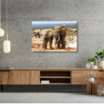 Elefanten Seite an Seite Leinwand Gerahmt<br><div class="desc">African Wildlife Fotografy aus den Pathblazer Studios ist eine Erinnerung für jeden, der einen Besuch in Afrika hatte, um die afrikanische Wildnis und all ihre Wunder zu sehen. Wir haben eine Reihe von Original Fotos und maßgeschneiderte Designs für Sie, so können Sie sich in unserem Shop unsere Produktpalette ansehen. Dieses...</div>