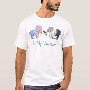 Elefanten sind mein Valentine T-Shirt