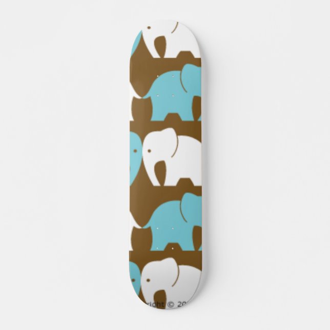 Elefanten Skateboard (Vorne)
