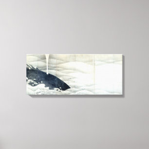 Elefanten- und Whalescreen von Ito Jakuchu Leinwanddruck
