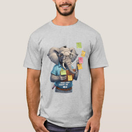 Elefanten Vater, den ich nie vergessen... Außer Mi T-Shirt