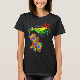 Elefantenautismus anders nicht weniger ein kleines T-Shirt