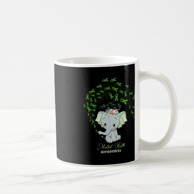 Elefantenbewusstsein Kaffeetasse (Rechts)