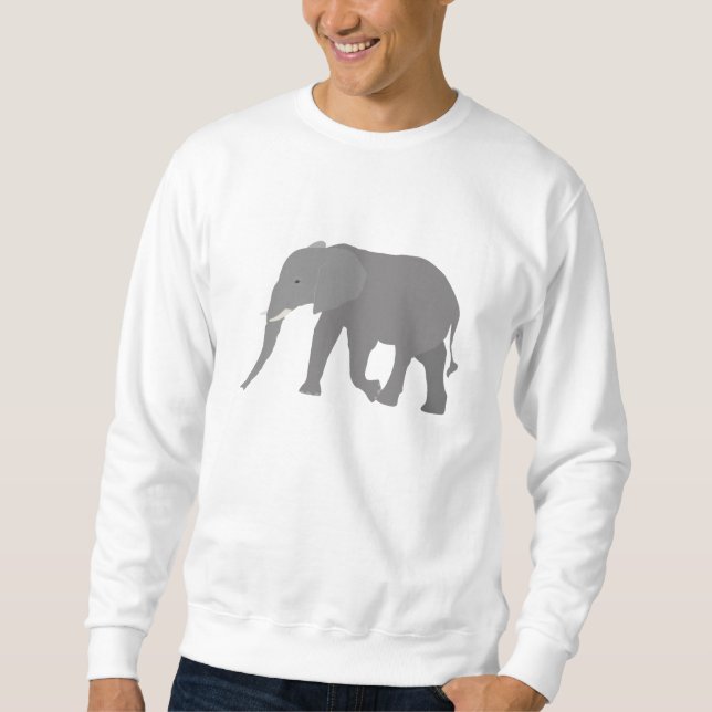 Elefantendesign Sweatshirt (Vorderseite)