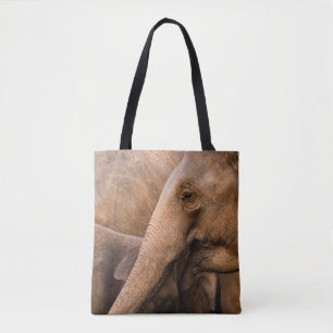 Elefantenfamilie: Majestic Wildlife Tasche