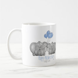 Elefantengeschenk zum 14. Hochzeitstag Kaffeetasse