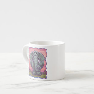 Elefantengeschenke und Zubehör Espressotasse