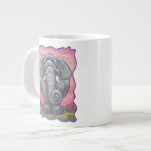 Elefantengeschenke und Zubehör Jumbo-Tasse