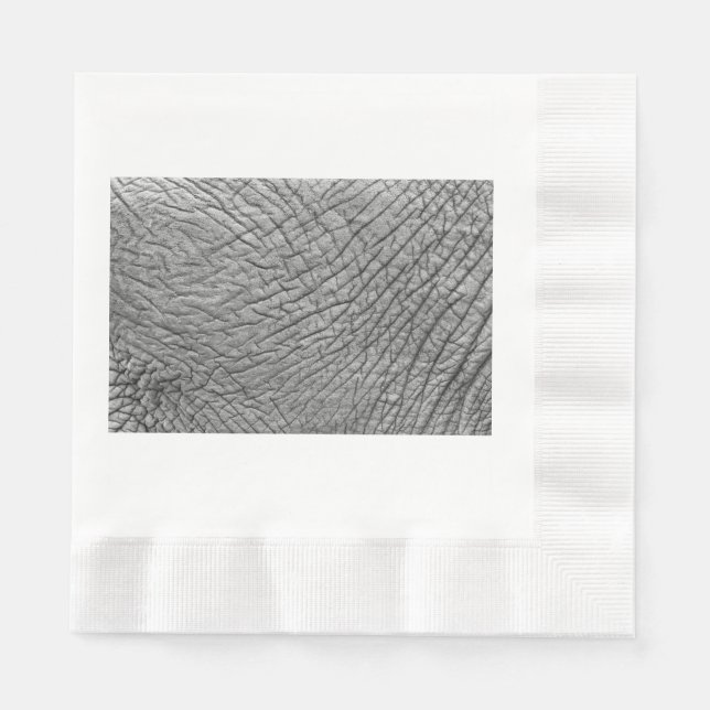 Elefantenhaut Serviette (Vorderseite)