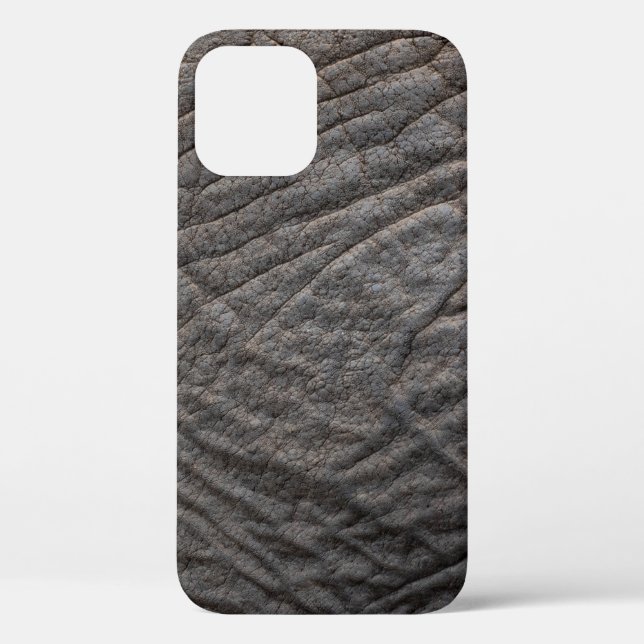 Elefantenhauttextur Case-Mate iPhone Hülle (Rückseite)