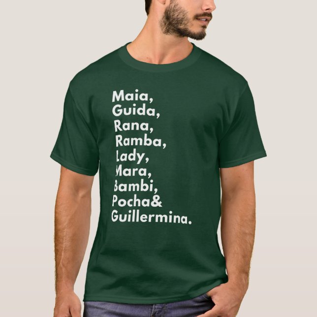 "Elefantenhelden des brasilianischen T - Shirt" T-Shirt (Vorderseite)