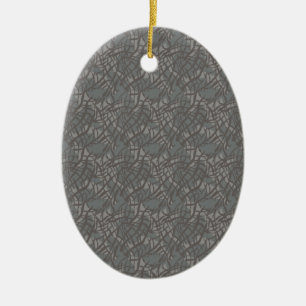 Elefantenmuster Keramik Ornament