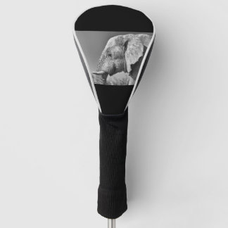 Elefantenportrait Golf Headcover